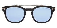 Tom Ford TF5532-B Blue Light With Clip-on#colour_shiny-black