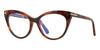 Tom Ford TF6091-B Blue Light#colour_shiny-spotted-blonde-havana