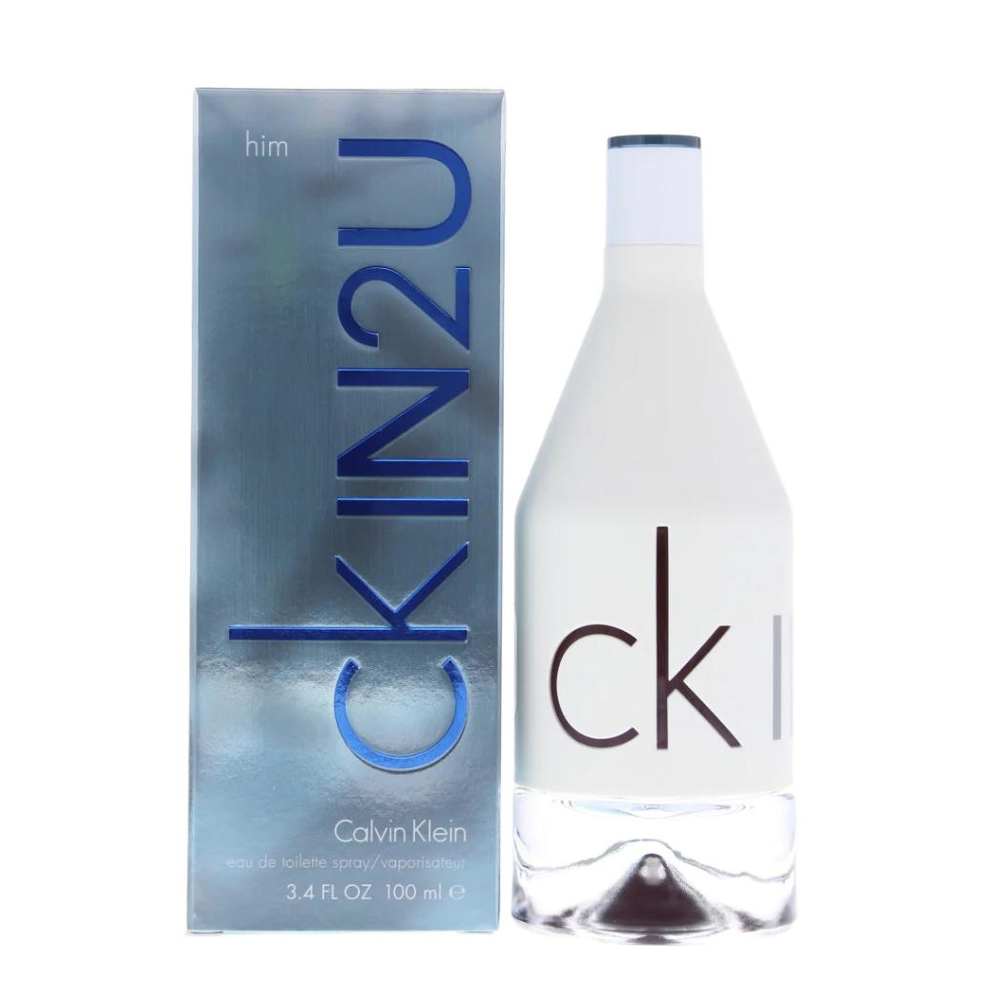 CK IN2U Him Eau de Toilette Spray 100ml Calvin Klein Fragrance Fashion Eyewear UK