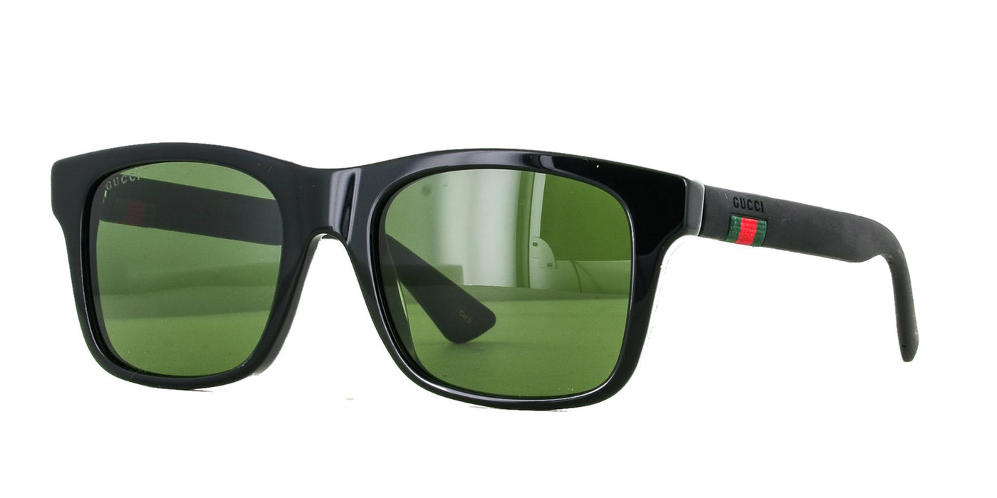 Gucci GG0008S Black/Green #colour_black-green