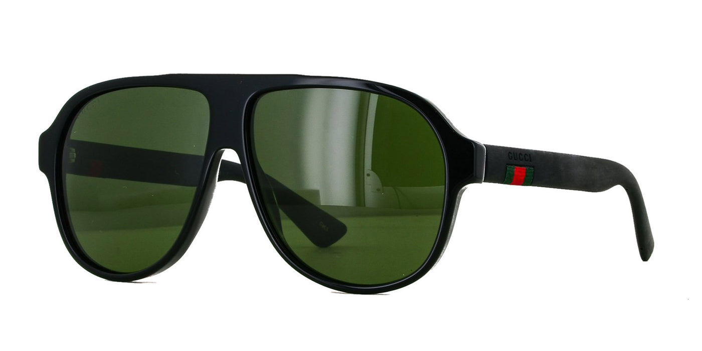 Gucci GG0009S Black/Green #colour_black-green