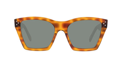 Celine CL40090I Light Tortoise/Green #colour_light-tortoise-green