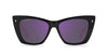 DSQUARED2 Icon 0006/S Black-Fuchisa/Violet Mirror #colour_black-fuchisa-violet-mirror