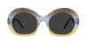 Loewe LW40077I Dark Brown/Grey #colour_dark-brown-grey