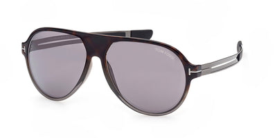 Tom Ford Oscar TF881 Dark Tortoise/Grey Mirror #colour_dark-tortoise-grey-mirror