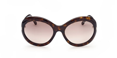 Tom Ford Liya-02 TF918 Dark Tortoise/Brown Gradient #colour_dark-tortoise-brown-gradient