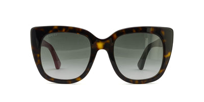 Gucci GG0163S Dark Tortoise/Green #colour_dark-tortoise-green