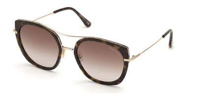 Tom Ford Joey TF760 Dark Tortoise/Brown Gradient #colour_dark-tortoise-brown-gradient