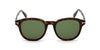 Tom Ford Jameson TF752 Dark Tortoise/Green #colour_dark-tortoise-green