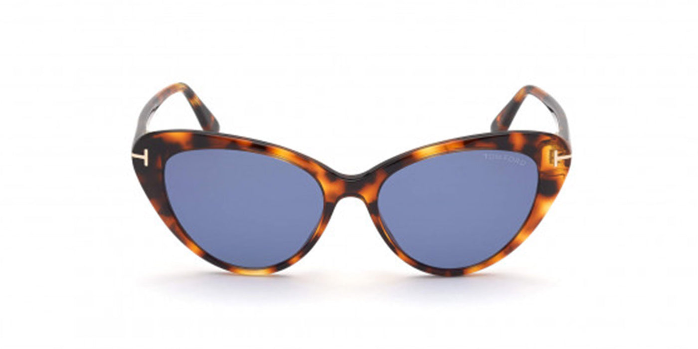 Tom Ford HARLOW TF869 Light Tortoise/Blue #colour_light-tortoise-blue