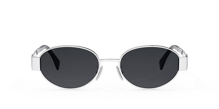 サングラス Celine Eyewear Oval sunglasses Oval sunglasses in white - Celine Eyewear | Mytheresa