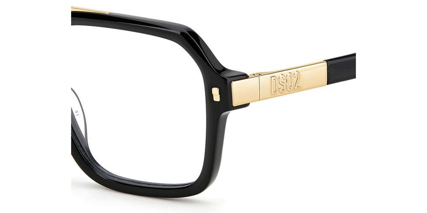 DSQUARED2 D2 0035 Black-Gold #colour_black-gold