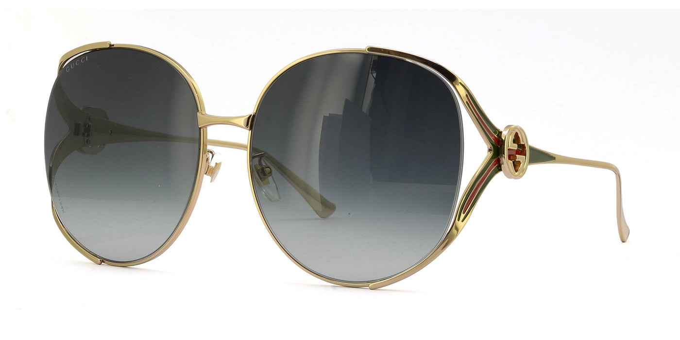 Gucci GG0225S Gold/Grey #colour_gold-grey