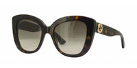 Gucci GG0327S Dark Tortoise/Brown Gradient #colour_dark-tortoise-brown-gradient