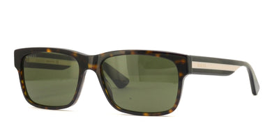 Gucci GG0340S Dark Tortoise/Green 1 #colour_dark-tortoise-green-1