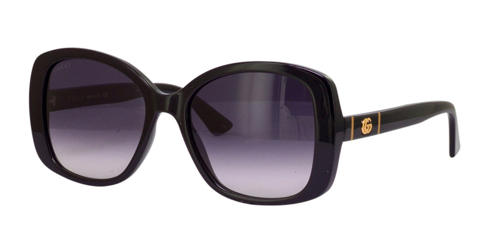 Black Gold Gg0762s Sunglasses Amazon.com: Gucci GG0762S GG Running Logo Rectangular  main image 4