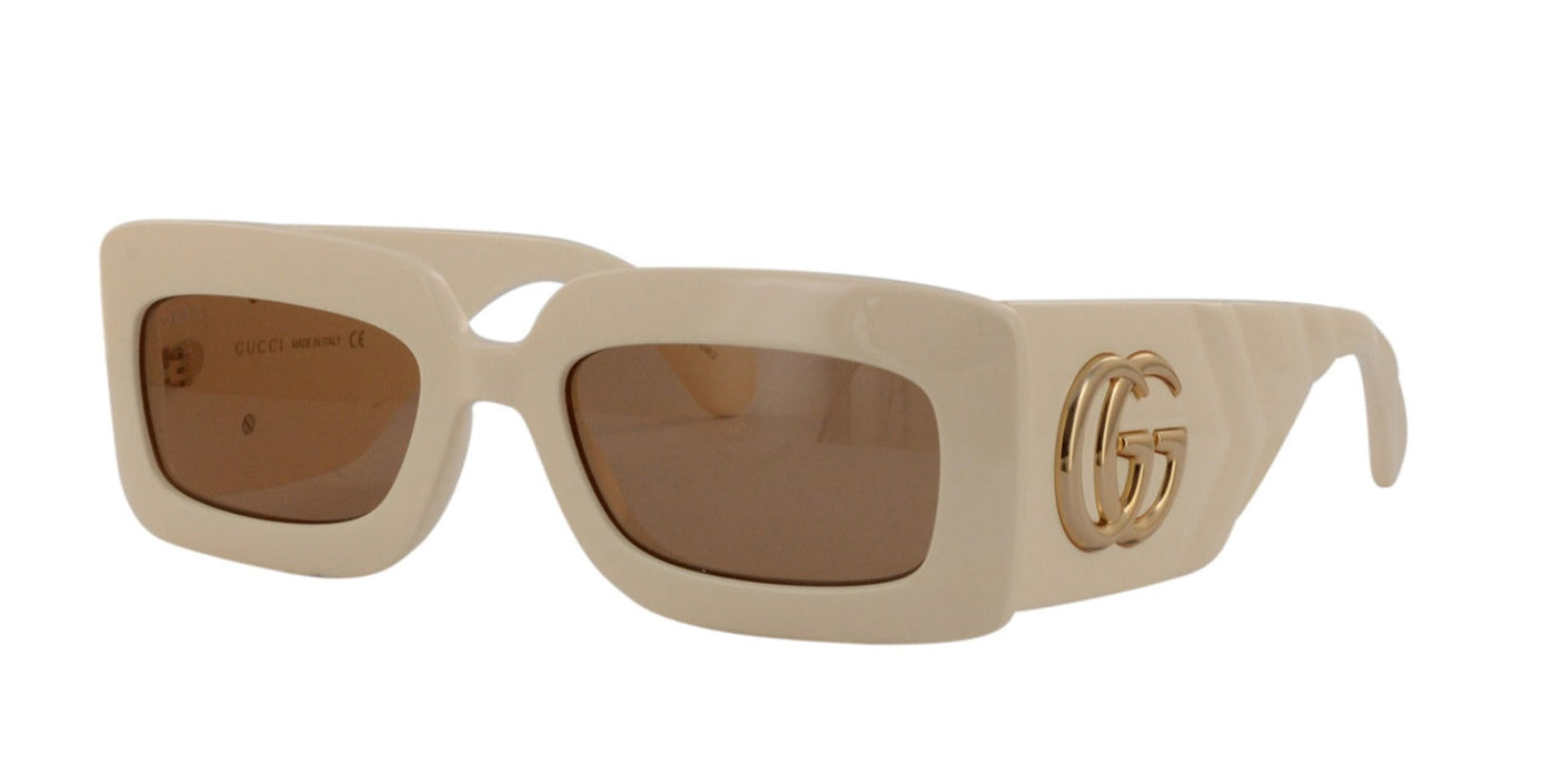 Gucci GG0811S White/Brown #colour_white-brown