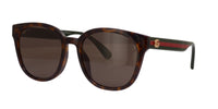 Gucci Asian Fit GG0855SK Dark Tortoise/Brown #colour_dark-tortoise-brown