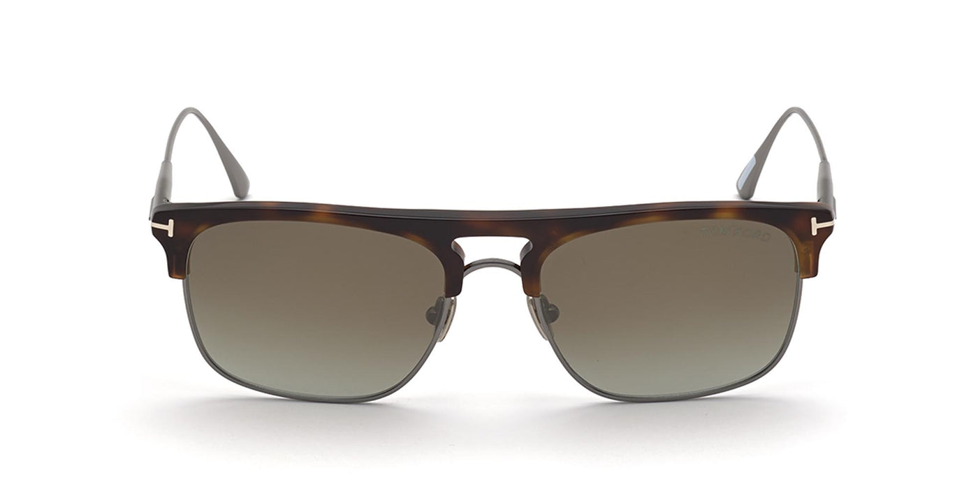 Tom Ford Lee TF830 Light Tortoise/Green Mirror #colour_light-tortoise-green-mirror