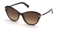Tom Ford Leigh TF850 Dark Tortoise/Brown Gradient #colour_dark-tortoise-brown-gradient