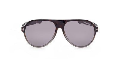 Tom Ford Oscar TF881 Dark Tortoise/Grey Mirror #colour_dark-tortoise-grey-mirror