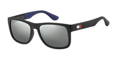 Tommy Hilfiger TH1556/S Black-Blue/Silver Mirror #colour_black-blue-silver-mirror