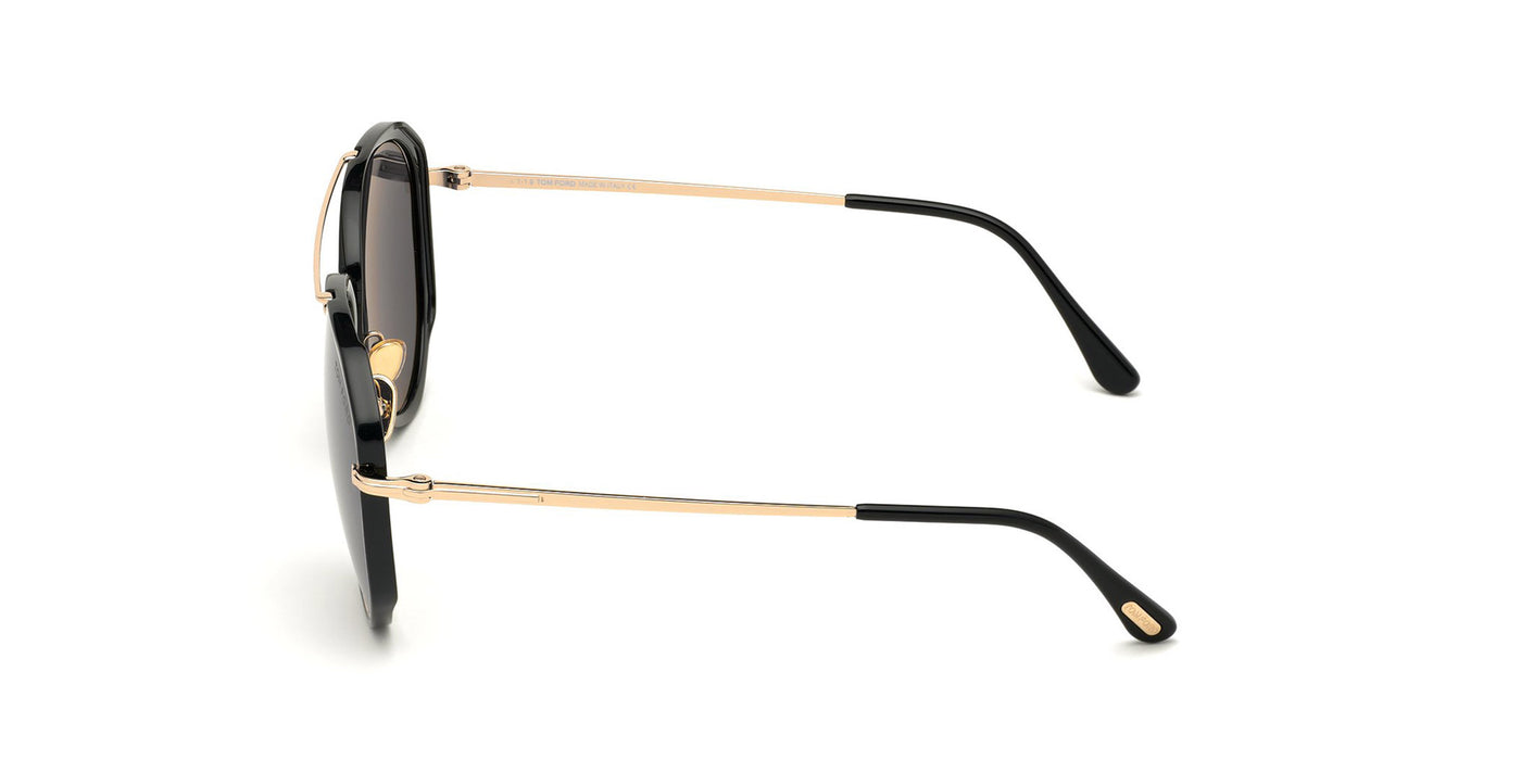 Tom Ford Vittorio TF749 Black-Grey #colour_black-grey