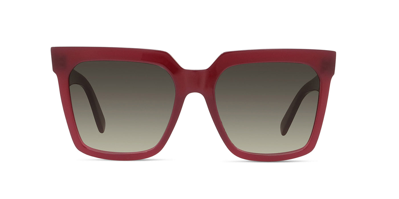 Celine CL4055IN Shiny Red/Brown Gradient #colour_shiny-red-brown-gradient