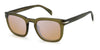 David Beckham DB7076/S B Olive/Brown Mirror #colour_olive-brown-mirror