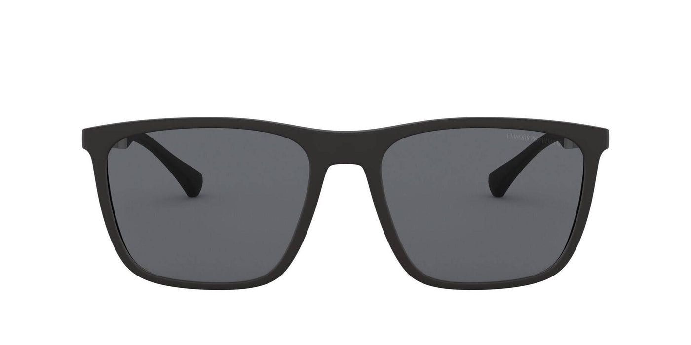 Emporio Armani EA4150 Rubber Black/Grey #colour_rubber-black-grey