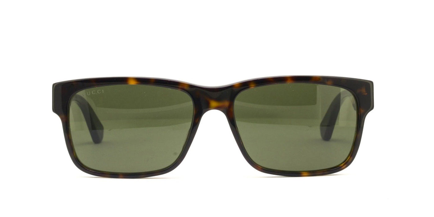 Gucci GG0340S Dark Tortoise/Green 1 #colour_dark-tortoise-green-1