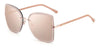 Jimmy Choo Leti/S Nude Gold/Pink Mirror #colour_nude-gold-pink-mirror
