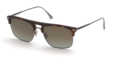 Tom Ford Lee TF830 Light Tortoise/Green Mirror #colour_light-tortoise-green-mirror