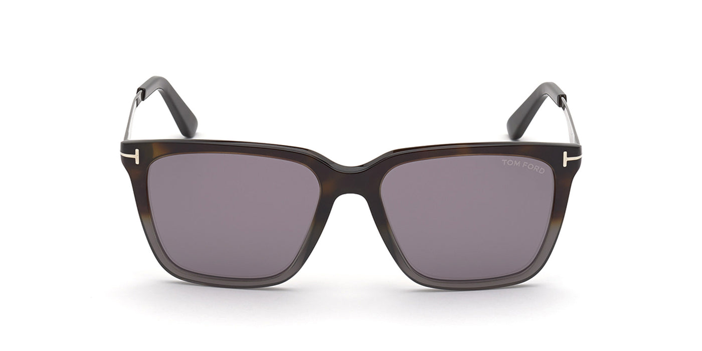 Tom Ford Garrett TF862 Dark Tortoise/Grey Mirror #colour_dark-tortoise-grey-mirror