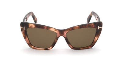 Tom Ford WYATT TF871 Light Tortoise/Brown #colour_light-tortoise-brown