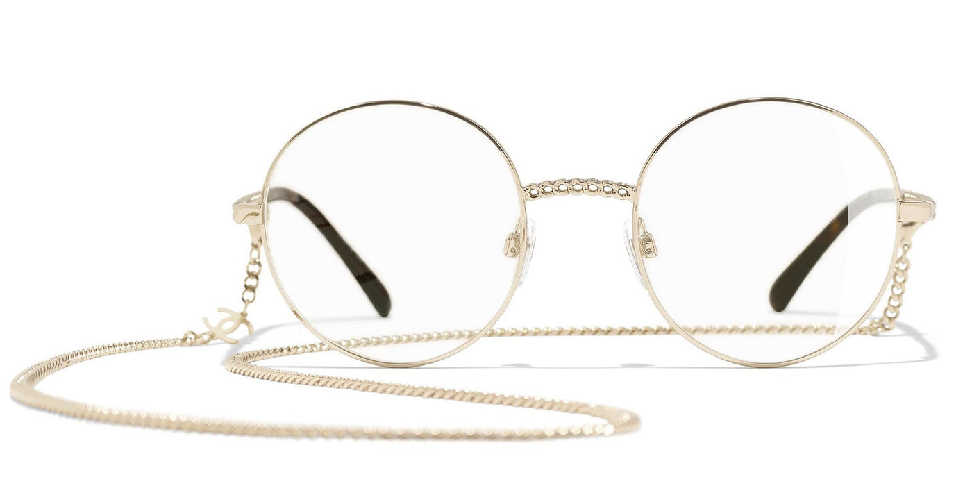 CHANEL 2186 Round Metal Glasses