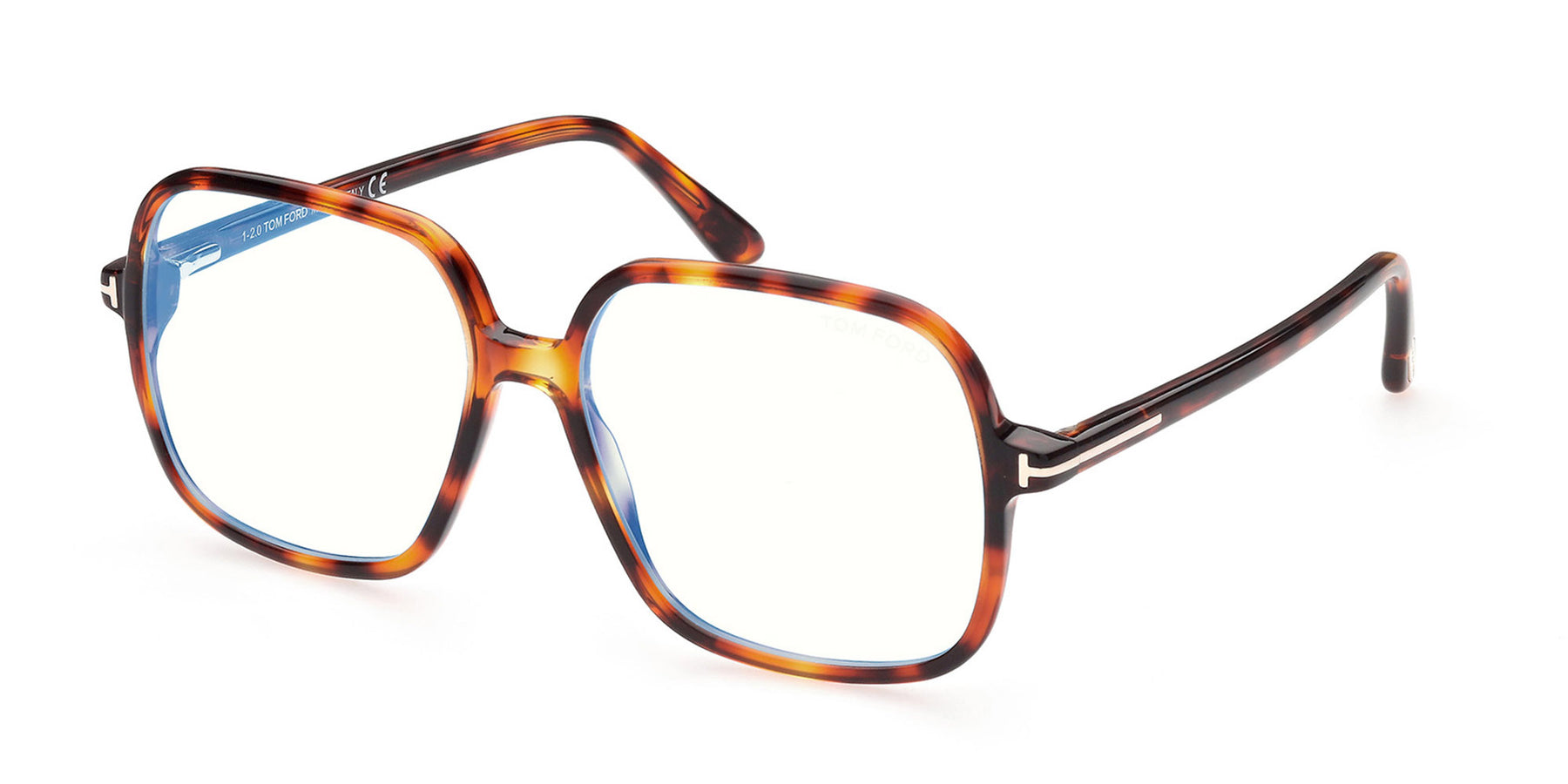 Tom Ford TF5764-B Square Glasses | Fashion Eyewear UK