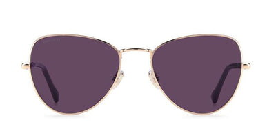 Jimmy Choo Carol/S Gold-Plum/Violet #colour_gold-plum-violet