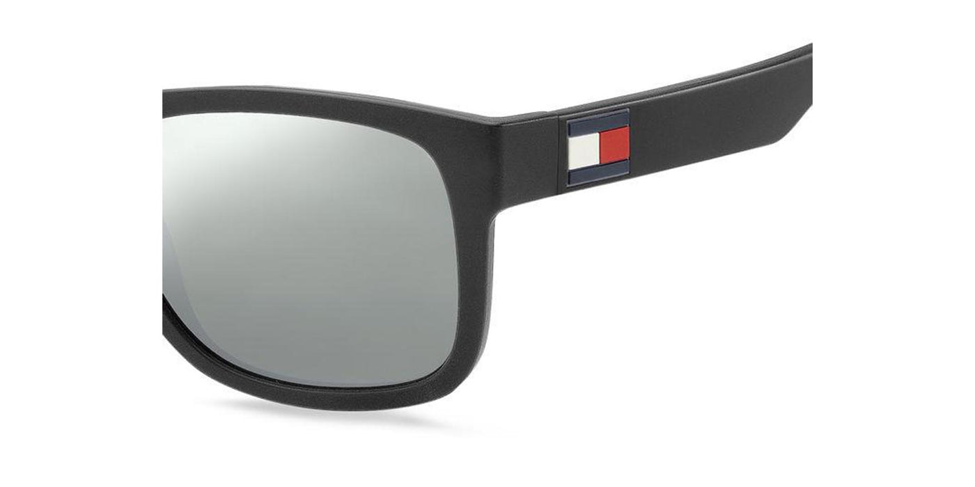 Tommy Hilfiger TH1556/S Black-Blue/Silver Mirror #colour_black-blue-silver-mirror