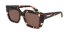 Bottega Veneta BV1030S Dark Tortoise/Brown #colour_dark-tortoise-brown