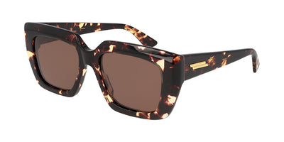 Bottega Veneta BV1030S Dark Tortoise/Brown #colour_dark-tortoise-brown
