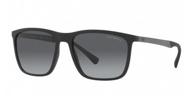 Emporio Armani EA4150 Matte Black/Polarised Gradient Grey #colour_matte-black-polarised-gradient-grey