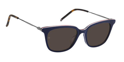 Tommy Hilfiger TH1898/F/S Asian Fit Blue/Brown #colour_blue-brown