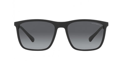 Emporio Armani EA4150 Matte Black/Polarised Gradient Grey #colour_matte-black-polarised-gradient-grey