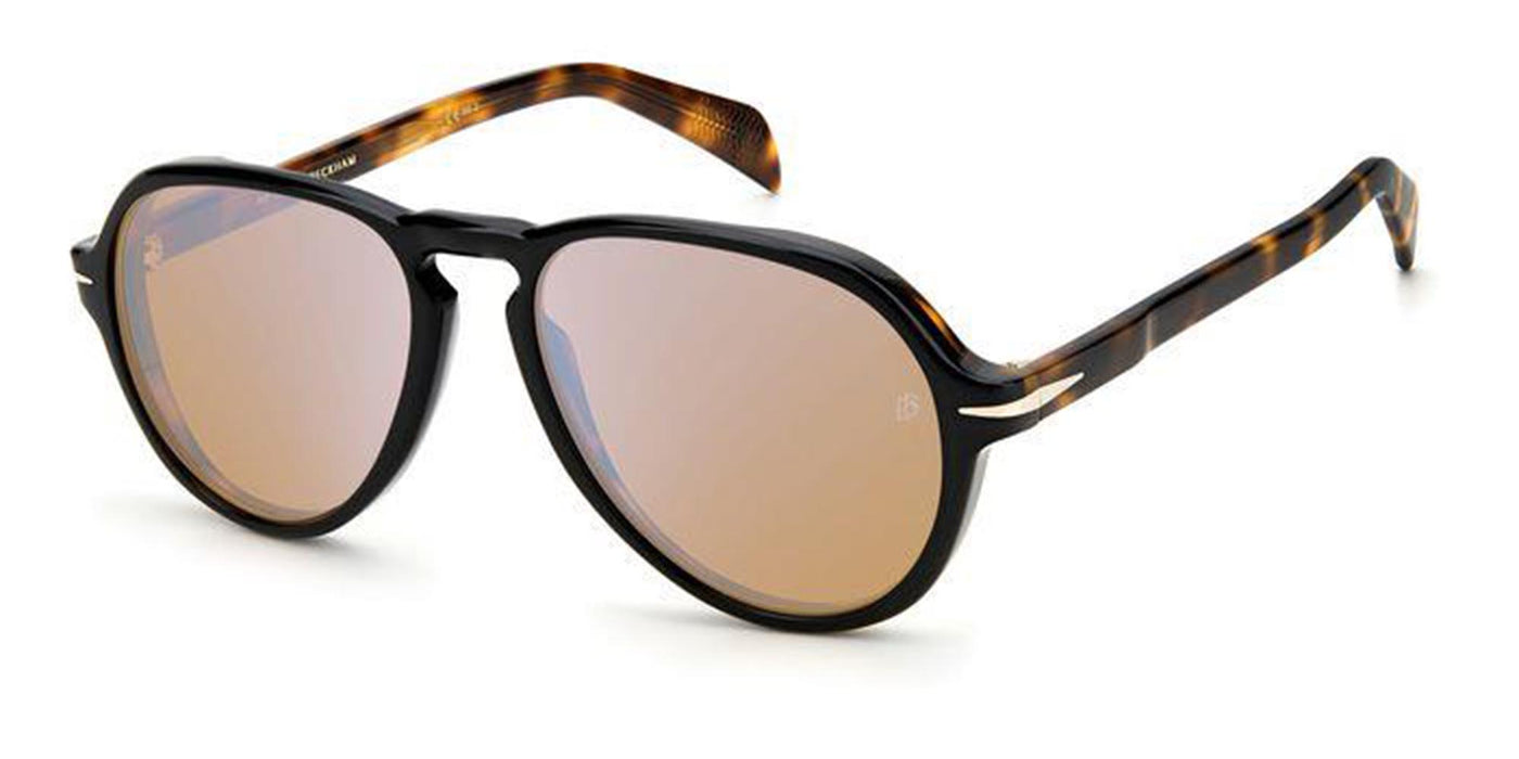 David Beckham DB7079/S Black-Havana/Brown Mirror #colour_black-havana-brown-mirror