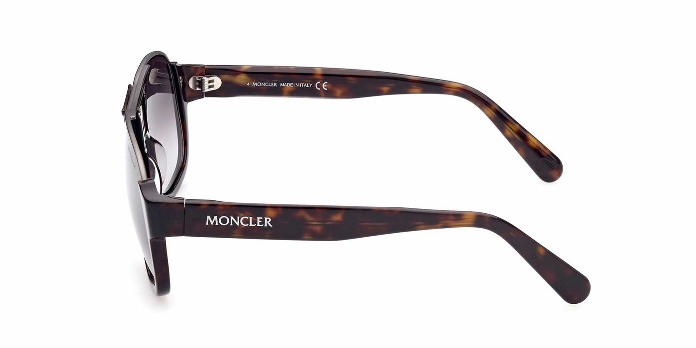 Moncler Pleiades ML 0208 Dark Tortoise/Grey Mirror #colour_dark-tortoise-grey-mirror