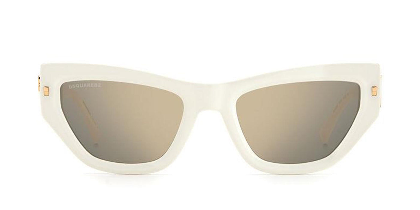DSQUARED2 D2 0033/S Ivory/Gold Mirror #colour_ivory-gold-mirror