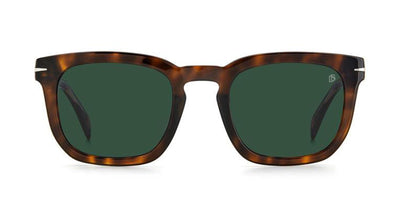 David Beckham DB7076/S B Havana/Green #colour_havana-green