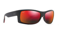 Maui Jim Equator Matte Black with Red interior/HCL Bronze #colour_matte-black-with-red-interior-hcl-bronze