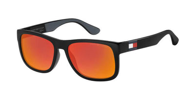 Tommy Hilfiger TH1556/S Black/Orange Mirror #colour_black-orange-mirror